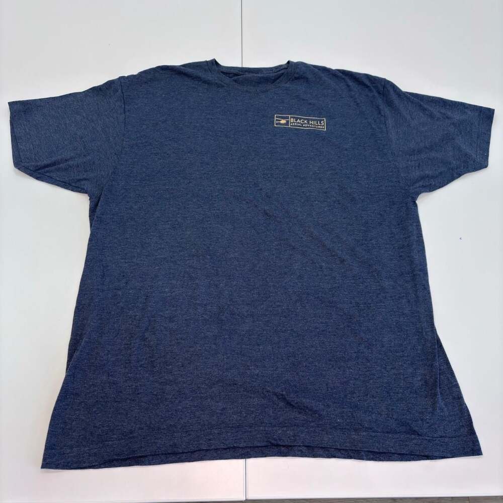 Black Hills Aerial Adventures Graphic Tee Heather Navy XL